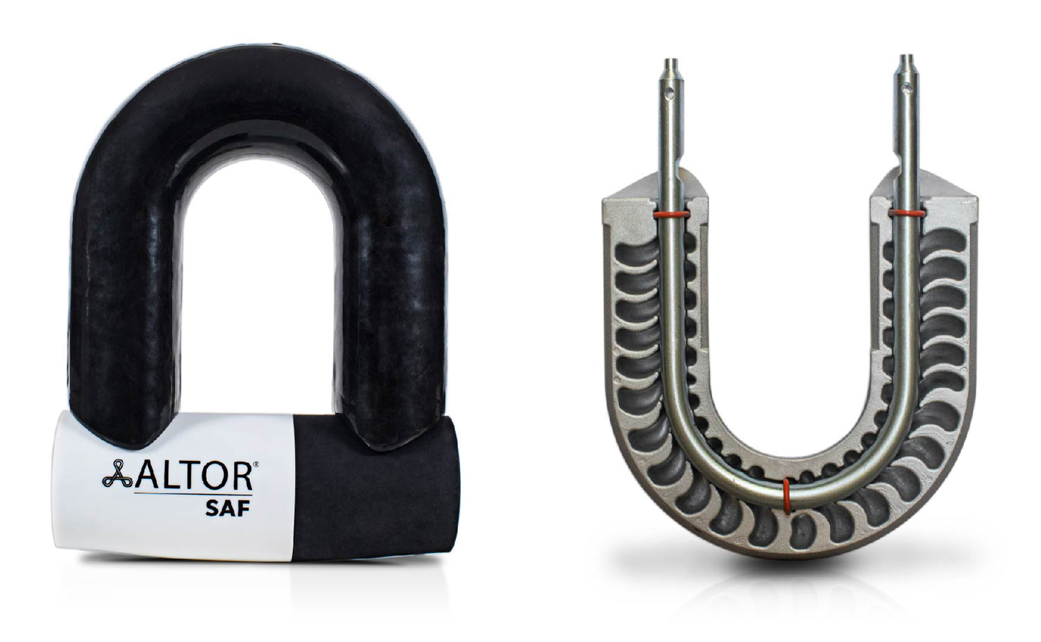 Grinder proof store bike lock